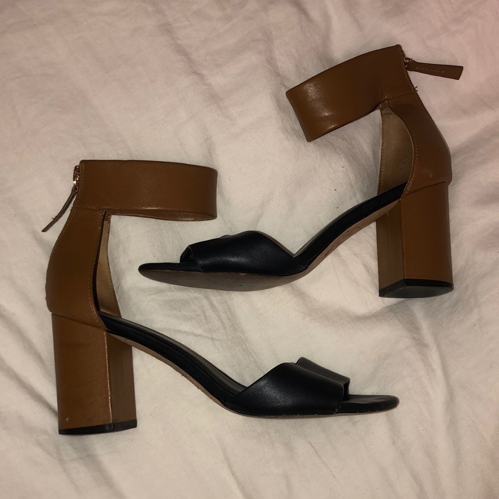 Brooks Brothers Red Fleece Stacked Heel